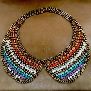 Dannijo bib collar necklace